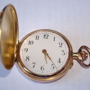 Reloj de bolsillo de oro de Eva Perón (Evita)