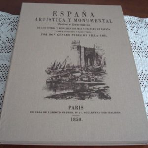 España Artística y Monumental, Genaro Pérez de Villa-Amil (edición Box) + Regalo