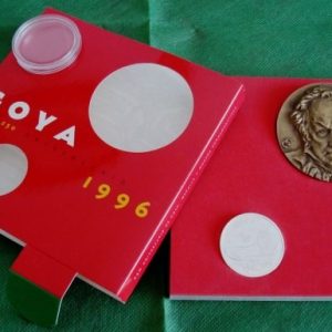 1996 Goya: medalla y moneda 250 aniversario