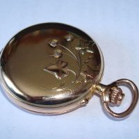 1890 Gold pocket watch of Eva Peron (Evita) - Image 4