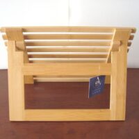 Natural bamboo lectern for tablets or fine books - Image 3