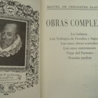 Complete works: Miguel de Cervantes. Aguilar 2003 - Image 5