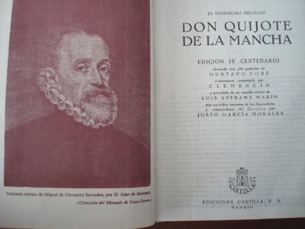 1966 Don Quixote, Cervantes. Castilla Editions. Bibliophilia, exclusive copy, binding - Image 6