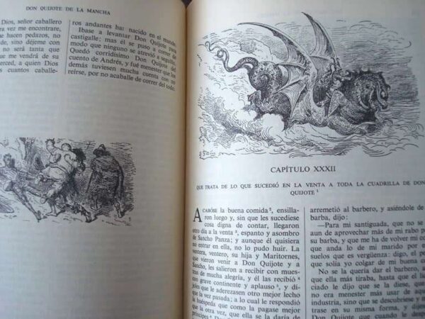 1966 Don Quixote, Cervantes. Castilla Editions. Bibliophilia, exclusive copy, binding - Image 9