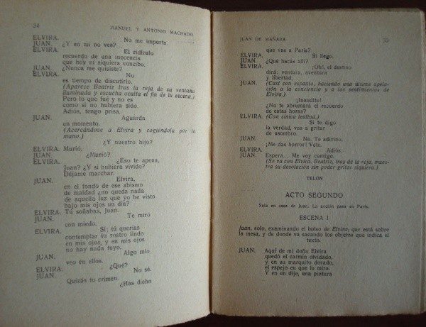 1927 Manuel y Antonio Machado, Juan de Mañara