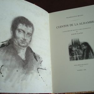 Cuentos de la Alhambra (selección), de Washington Irving, con litografías originales de David Zaafra