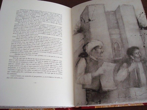 Cuentos de la Alhambra (selección), de Washington Irving, con litografías originales de David Zaafra