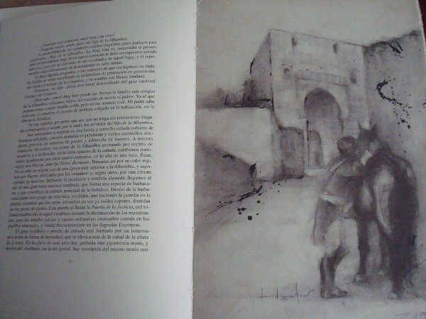 Cuentos de la Alhambra (selección), de Washington Irving, con litografías originales de David Zaafra