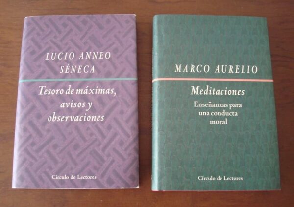 Lot of Roman philosophers: Seneca and Marcus Aurelius. Readers' Circle, 1998