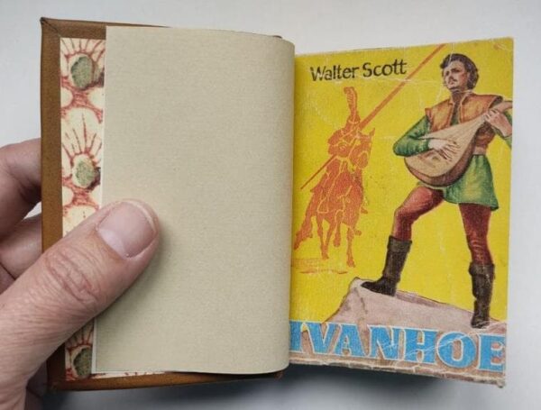 Ivanhoe. Walter Scott. c.1950. Encuadernación artesanal - Imagen 5