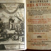 1721 Voyages de Thomas Gage dans Nouvelle Espagne, Original in French