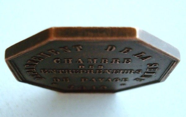 1810 French -Pavage- medal, bronze, master type - Image 5