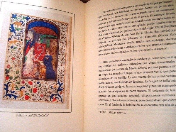Libro Horas de la Virgen María, Flandes siglo XV