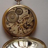 1915 Pocket Watch Corgémont Watch silver of Peron - Image 4
