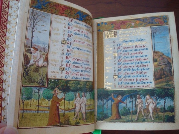 Book Of Hours Of Le Peley Jean Colombe S Xv Mini Book