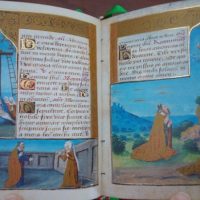 Book of Hours of Le Peley (Jean Colombe), s. XV (mini book) - Image 9