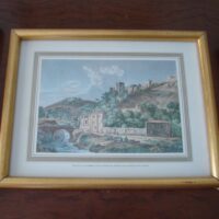 Pack with 4 pictures of the Alhambra 19th century - Image 3