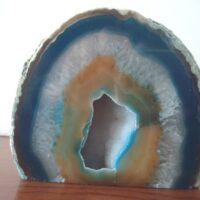 Agate, quartz and inlaid geode - Image 5