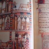 Cantigas of St. Maria of Alfonso X the Wise, rich codex of El Escorial, s. XIII - Image 6