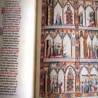 Cantigas of St. Maria of Alfonso X the Wise, rich codex of El Escorial, s. XIII