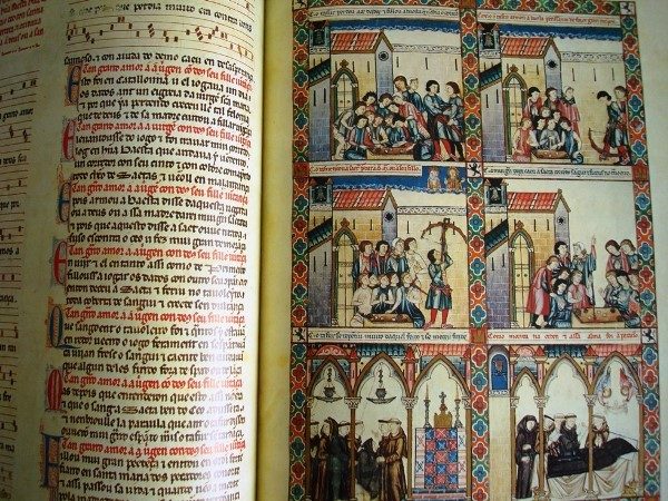 Cantigas of St. Maria of Alfonso X the Wise, rich codex of El Escorial, s. XIII - Image 8