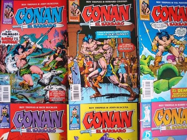 Conan el Bárbaro, ejemplares sueltos (desde 1983 a 1992)