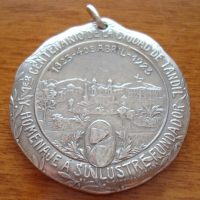 1923 Centennial Silver Medal Tandil (Argentina) - Image 3