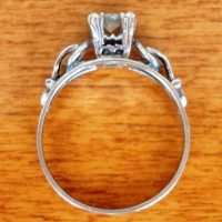 1950 Lady ring white gold diamond 25 p. - Image 3