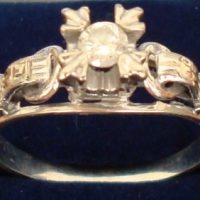 1950 Lady ring white gold diamond 25 p. - Image 4