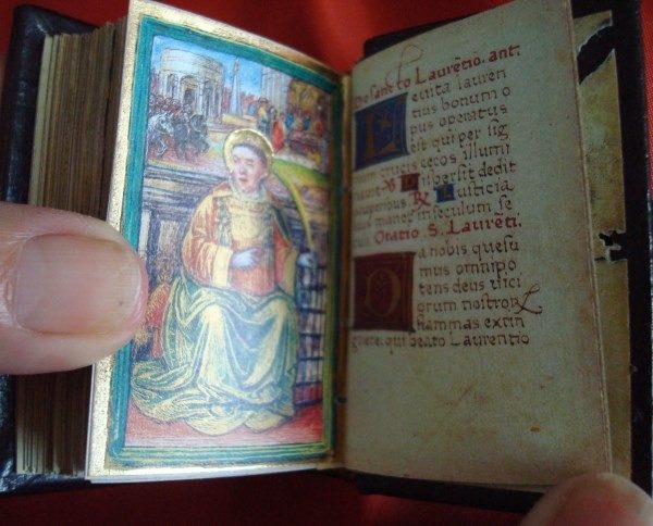 Book of Hours of the Medici, c. 1518 (mini book) - Image 3