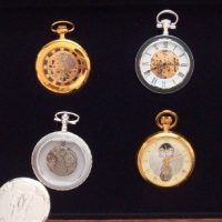 Collection vintage watches 8 pocket watches and gold plated silver - Image 7