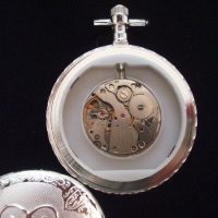 Collection vintage watches 8 pocket watches and gold plated silver - Image 11