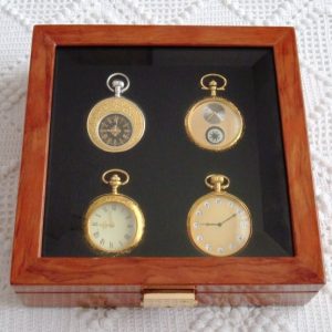 Colección Rarezas de Época: 4 relojes de bolsillo bañados en oro