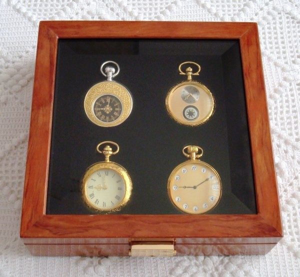 Colección Rarezas de Época: 4 relojes de bolsillo bañados en oro