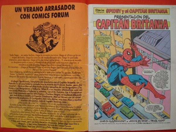 Spiderman, especial verano 1990, cómic