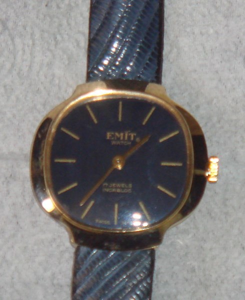 Reloj de pulsera dama, marca Emit, de 1970