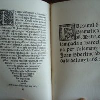1498 Gramàtica, Bartomeu Mates, 1906, incunable catalán