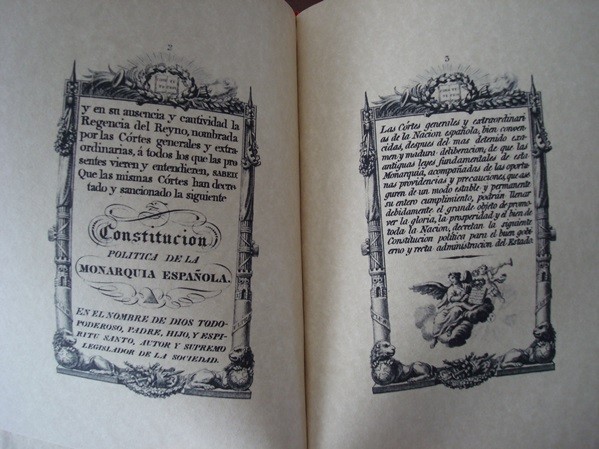 Constitución Española de 1812, la Pepa, edición de lujo (AdC)