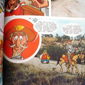 Don Quijote en versión cómic, 10 tomos, 1982