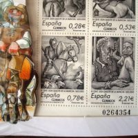 Postage stamps IV Centenary of Don Quijote, 2005, illustrated by Mingote - Image 4