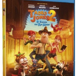 Tadeo Jones 2: El Secreto del Rey Midas, en Blu-ray, nuevo