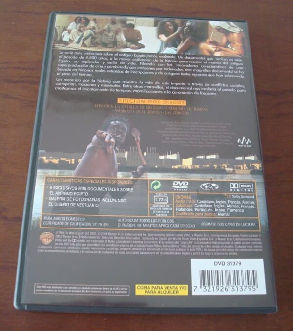 Historias de los Antiguos Egipcios. DVD. 2004 - Imagen 2