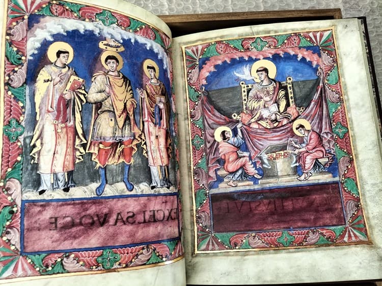 Sacramentario de Carlos el Calvo, siglo IX