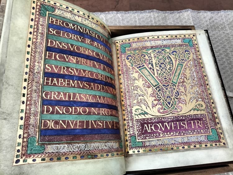 Sacramentario de Carlos el Calvo, siglo IX - Imagen 2