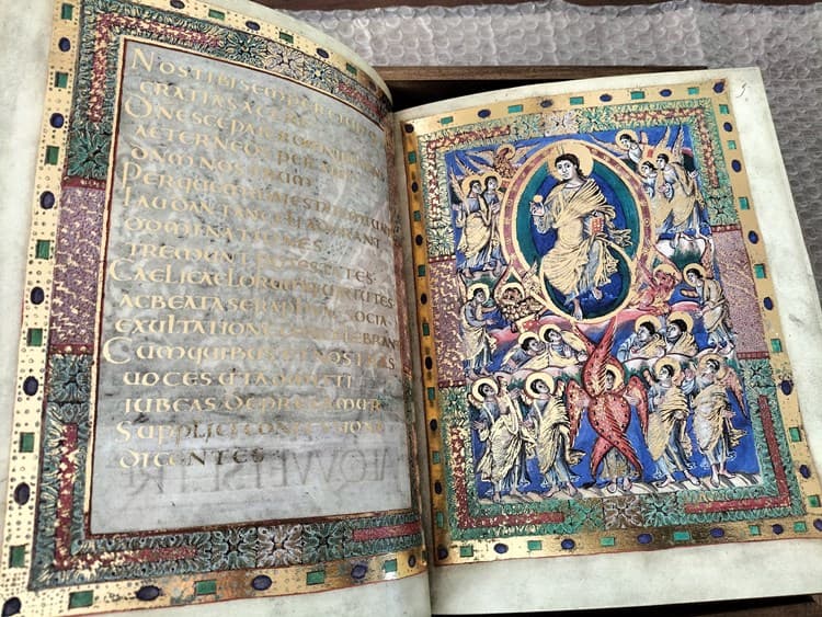 Sacramentario de Carlos el Calvo, siglo IX - Imagen 3