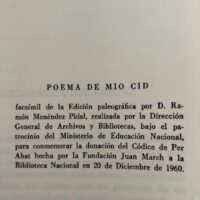 El Cid's Chest: Documents (11th-12th Centuries) and Facsimiles of El Cid by Menéndez Pidal - Image 7