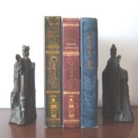 The Lord of the Rings, DVD, full trilogy extended version plus statues of the Argonath