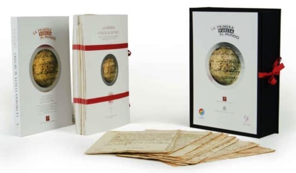 The first travel around the world. Magellan and Elcano. Century XVI