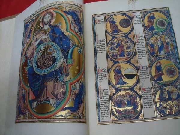 Biblia de San Luis, s. XIII, joya de las Biblias Moralizadas