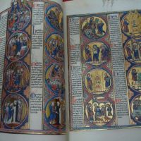 Biblia de San Luis, s. XIII, joya de las Biblias Moralizadas